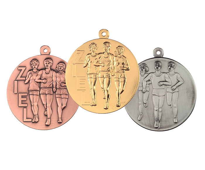Laufen Marathon Sprint 50mm Medaillen Sport Team freien Ribbon Gravur & UK p&p 