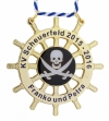 Prinzenpaarorden 3D, mit farbiger Auflage + Epoxy Überzug