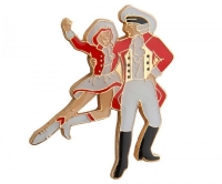 Pin Gardetanzpaar Karneval